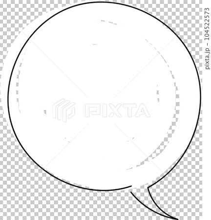 speech bubble balloon icon sticker memo keyword planner text box banner, flat png transparent element design 104522573