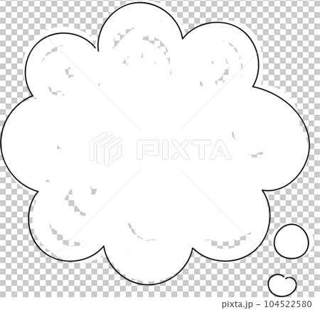 speech bubble balloon icon sticker memo keyword planner text box banner, flat png transparent element design 104522580