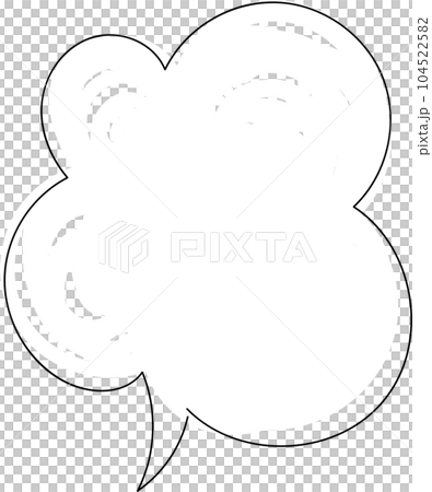 speech bubble balloon icon sticker memo keyword planner text box banner, flat png transparent element design 104522582