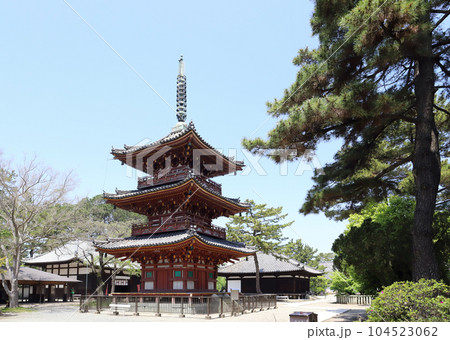 鶴林寺 三重塔 新薬師堂 常行堂（兵庫県 加古川市） 104523062