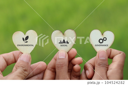 Environmental Social and Governance (ESG) concept. Environmental Social and Governance (ESG) concept. 104524282