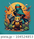 Ninja Assassin Cat 104524853