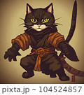 Ninja Assassin Cat 104524857