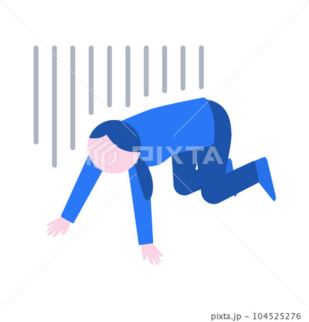 落ち込む女性 104525276