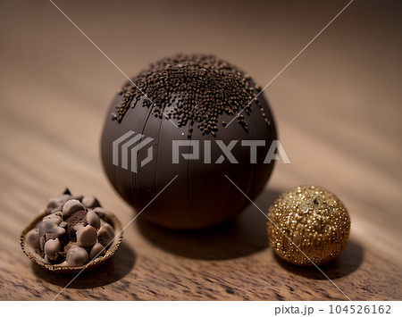 Realistic truffle cozy restaurant warm lighting detailed. 104526162