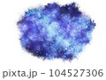 水彩星空、宇宙　紫寄り 104527306