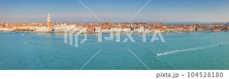 The Venice with St. Mark's Campanile The Venice with St. Mark's Campanile 104528180