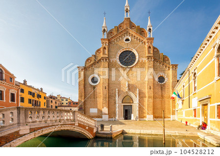 The Basilica di Santa Maria Gloriosa dei Frari, church in Venice 104528212