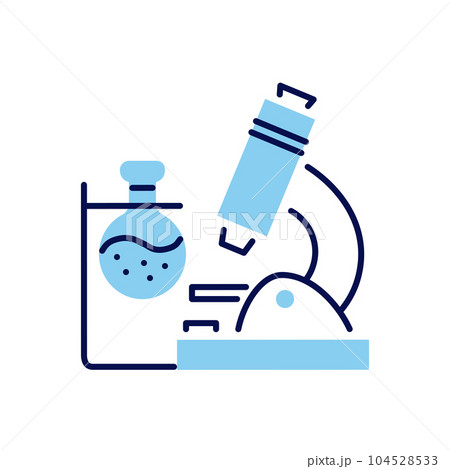 Medical research related vector icon 104528533