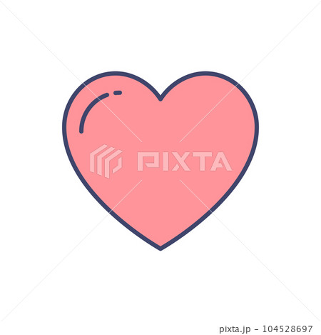 Heart Vector Icon 104528697