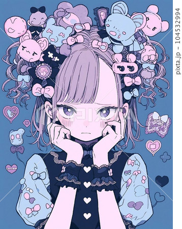 可愛い女の子 104532994