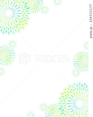 水彩花火のイラスト背景・シンプル縦型 水彩花火のイラスト背景・シンプル縦型 104533177