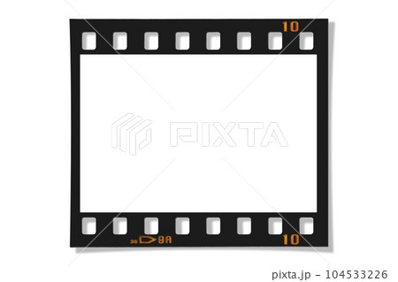 35ミリフィルムの画像合成用テンプレート 104533226