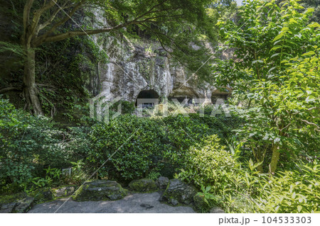 報国寺（鎌倉市）やぐら 104533303