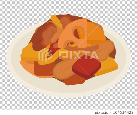 福神漬けのイラスト 104534422