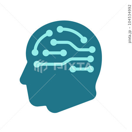 AI・人工知能・機械学習  べクターアイコン 104534992