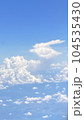 飛行機から見た雲 104535430