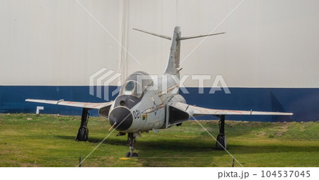 Calgary, Alberta, Canada. Jun 20, 2023. A McDonnell CF-101 Voodoo an all-weather interceptor aircraft operated by the Royal Canadian Air Force and the Canadian Forces. 104537045