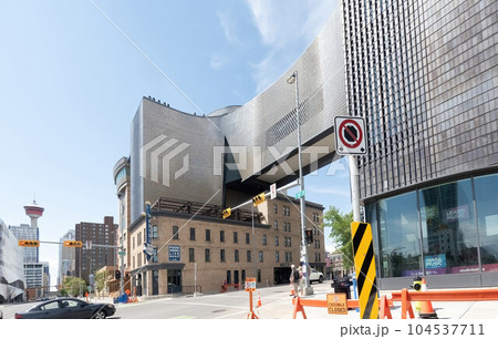 Calgary, Alberta, Canada. Jun 28, 2023. Studio Bell, home of the National Music Centre building. 104537711