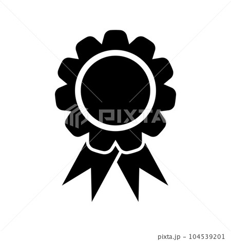 medal icon vector 104539201