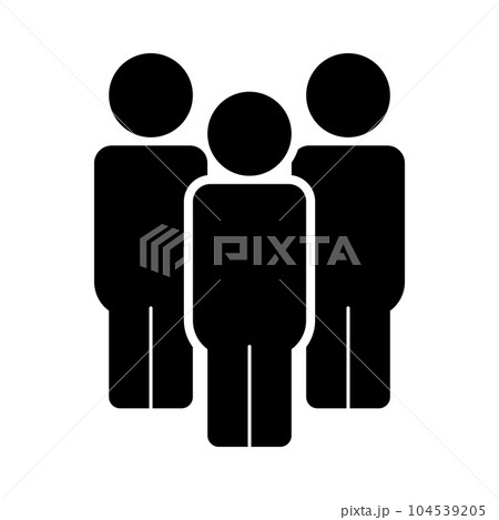 people icon vector 104539205