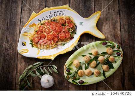 スパゲティパーティ 104540726