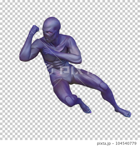 Male cyborg Male cyborg 104540779