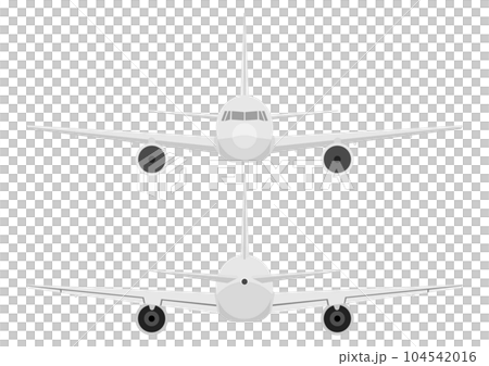 從前面看飛機和從後面看飛機 104542016