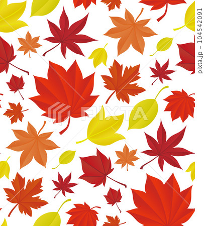 紅葉のパターン 紅葉のパターン 104542091