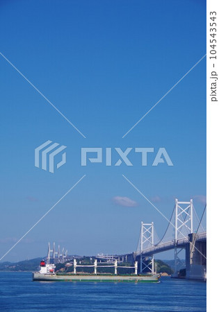 香川県坂出市 瀬戸大橋 香川県坂出市 瀬戸大橋 104543543