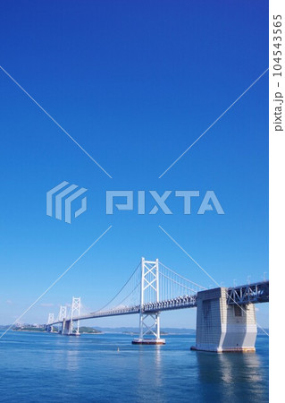 香川県坂出市 瀬戸大橋 香川県坂出市 瀬戸大橋 104543565