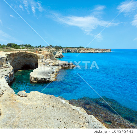 Grotta del Canale, Sant'Andrea, Salento sea coast, Italy 104545443