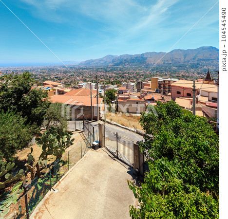 Palermo view from the  Monreale town 104545490