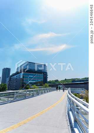 熊本駅　熊本駅白川口（東口）駅前広場から観える風景(熊本市) 104546648