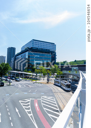 熊本駅 熊本駅白川口(東口)駅前広場から観える風景(熊本市) 熊本駅 熊本駅白川口(東口)駅前広場から観える風景(熊本市) 104546654