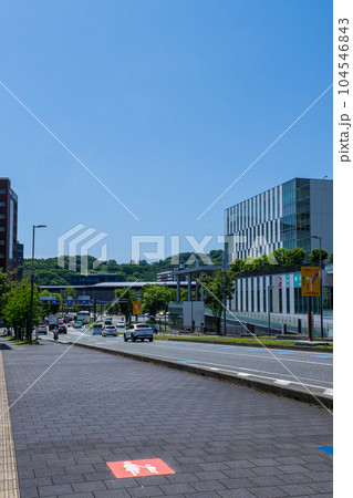 熊本駅 熊本駅白川口(東口)道路から観える風景(熊本市) 熊本駅 熊本駅白川口(東口)道路から観える風景(熊本市) 104546843