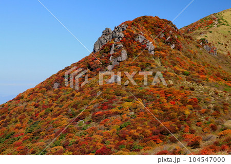 秋の星生山(くじゅう連山・九重町) 秋の星生山(くじゅう連山・九重町) 104547000