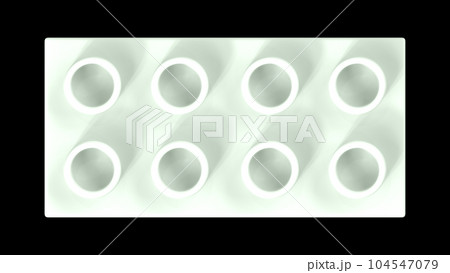 Honeydew Lego Block Isolated on a Black Background. Close Up View of a Plastic Children Game Brick for Constructors, Top View. High Quality 3D Rendering with a Work Path. 8K Ultra HD, 7680x4320 Honeydew Lego Block Isolated on a Black Background. Close Up View of a Plastic Children Game Brick for Constructors, Top View. High Quality 3D Rendering with a Work Path. 8K Ultra HD, 7680x4320 104547079