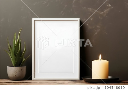 free space empty frame mockup, modern minimalismus free space empty frame mockup, modern minimalismus 104548010