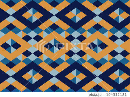 abstract seamless pattern background, yellow and blue colors, geometric template for wallpaper, poster. abstract seamless pattern background, yellow and blue colors, geometric template for wallpaper, poster. 104552181