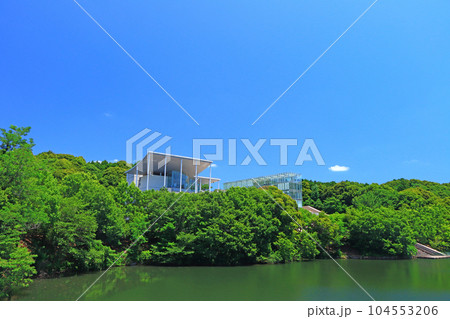 岡崎市、岡崎市美術博物館の風景 岡崎市、岡崎市美術博物館の風景 104553206