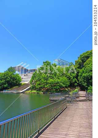 岡崎市、岡崎市美術博物館の風景 岡崎市、岡崎市美術博物館の風景 104553214