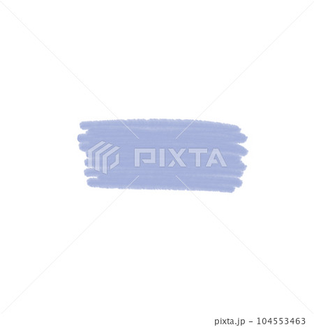 Highlight blue color, Shape, Hand drawnのイラスト素材 [104553463] - PIXTA
