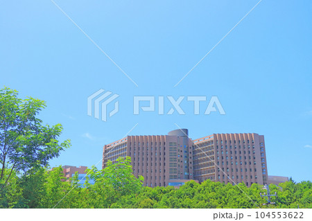 岡崎市、岡崎市民病院の風景 104553622