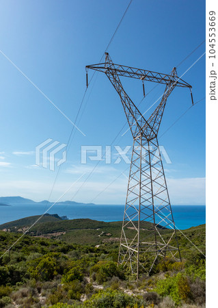 Electrical support on Lefkada island in Greece Electrical support on Lefkada island in Greece 104553669