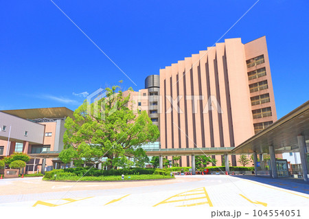 岡崎市、岡崎市民病院の風景 104554051