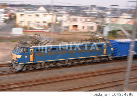EF66号機牽引の紙輸送貨物列車(3461列車)_2010/1/11撮影 104554396