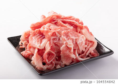 黒毛和牛　バラ肉　切り落とし 104554842