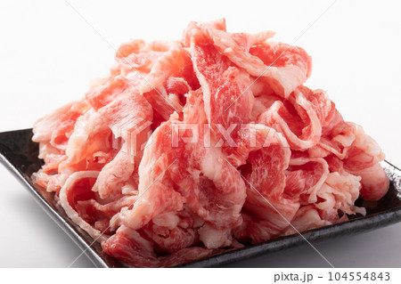 黒毛和牛　バラ肉　切り落とし 104554843