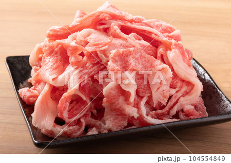 黒毛和牛　バラ肉　切り落とし 104554849